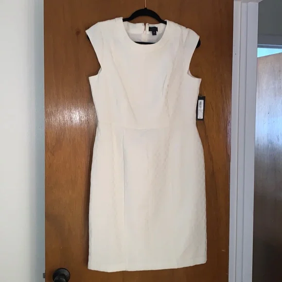 Worthington White Dress - Picture 1 of 4